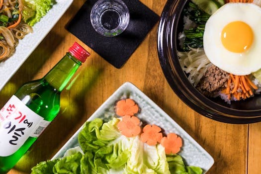 Bibimbap (Korean Mixed Rice Bowl)